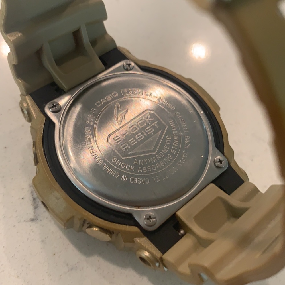 Casio Men G-Shock #GA200GD-9B2 - Picture 2 of 2